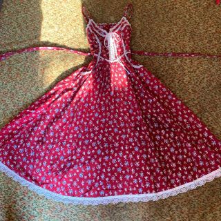Vintage 70s Wine Red Gunne Sax Sundress Summer Dress With Pockets