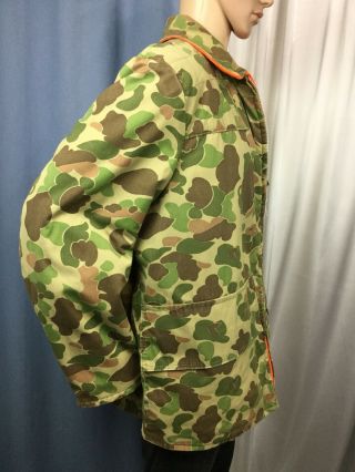 vintage CARTERS Camo Hunting/Shooting Field reversible jacket/coat men ' s XL 4