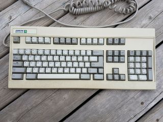 Zenith Data Systems 163 - 73 Vintage Mechanical At/xt Keyboard | Alps Skcl Yellow