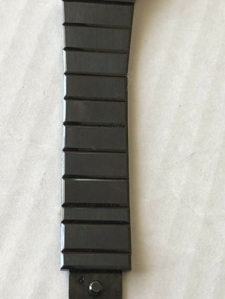 MOVADO MUSEUM MENS BLACK ULTRA THIN QUARTZ WATCH 84 - 40 - 880A FOR PARTS/REPAIR 7