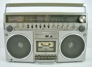 Panasonic Rx - 5500 Am - Fm Stereo Cassette Vintage Boombox