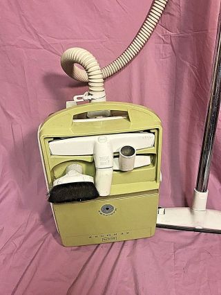 Vintage Sears Kenmore Magicord Canister Vacuum Cleaner Model No.  116.  2260