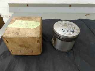 Vintage Velocette Mss 495cc 1935 - 48 Hepolite 5941 Piston,  040 And Rings Nos