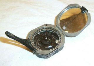Vintage Brunton Pocket Transit Compass