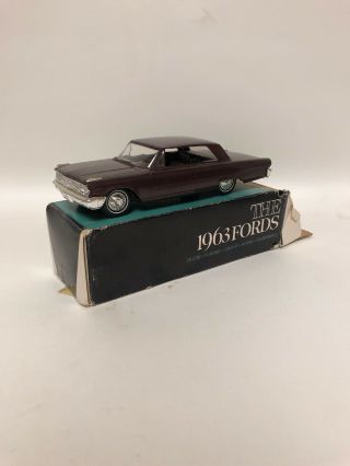 Vintage 1963 Ford Galaxie Dealer Promo Car