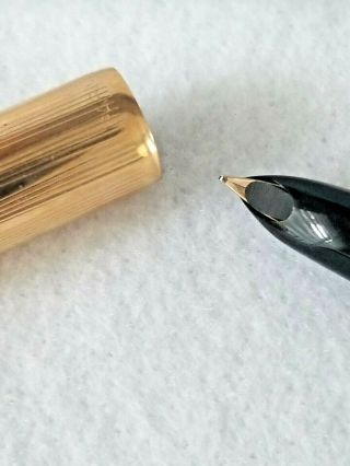 Vintage Parker 51 Pen and Pencil Set with 12k Gold Filled Cap 8