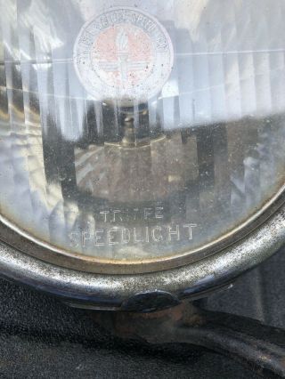 Vintage Trippe Speedlight Safety Speed Light Fog Driving 8 