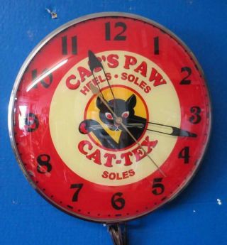 Vintage Pam Lighted Advertising Cat 