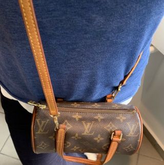 Discontinued Rare Louis Vuitton Mini Papillon Handbag