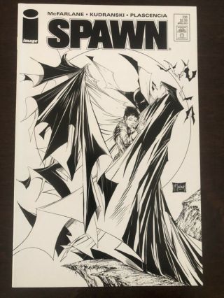 Spawn 230 Rare Htf Sketch Variant 1st Print Todd Mcfarlane Batman Homage Nm Nm,