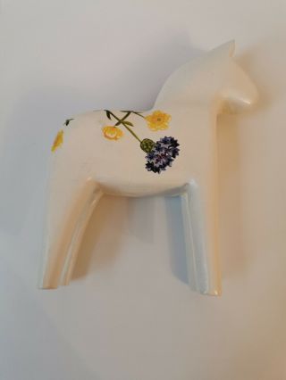 Vintage Swedish Hand Made Dala Horse from late 1900´s 7,  8 