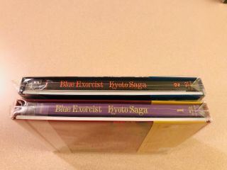 Aniplex ' Blue Exorcist Kyoto Saga 1 & 2 Blu - Ray Out Of Print Rare 3