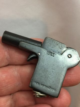 Vintage Miniature Tommy Gun Pocket Lighter Made In Austria - Just Like R.  K.