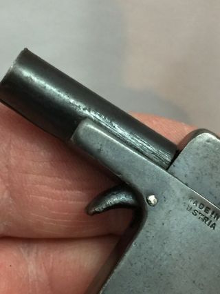 Vintage Miniature Tommy Gun Pocket Lighter Made In Austria - Just Like R.  K. 3