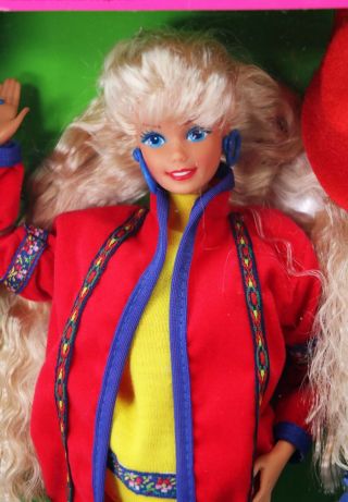 United Colors of Benetton Barbie Doll 9404 NRFB 1990 Mattel,  Inc.  3, 2