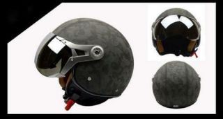 Hot Motorcycle helmet retro 3/4 helmet vintage scooter open face helmet moto 6