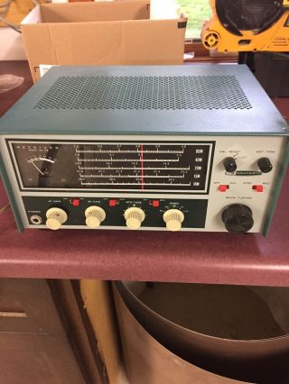 Vintage Heathkit Model Hr - 10b Radio Receiver