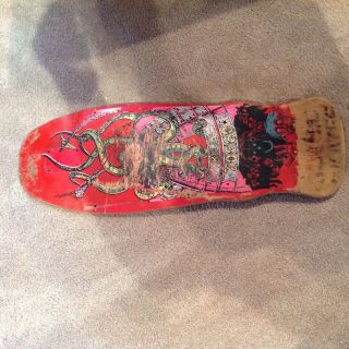 Vintage Neil Blender,  Chris Miller,  bill Taco Skateboard 8