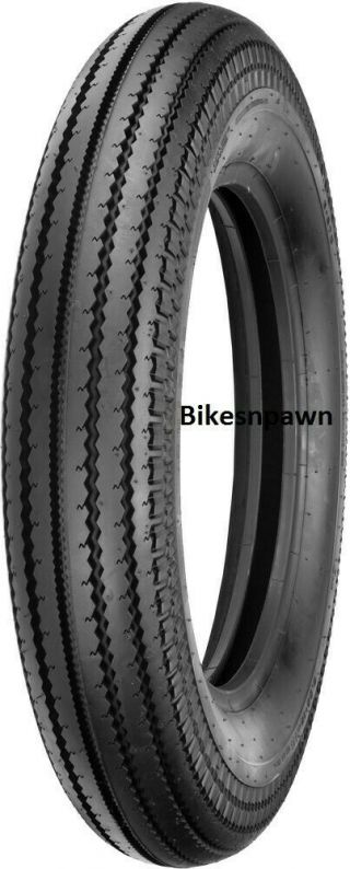 Shinko Classic 270 Front,  Rear 4.  00 - 18 Motorcycle Tire 64h Vintage Style