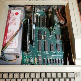 Vintage Apple II 2e Computer Dual Floppy Monitor 5