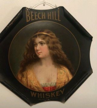 Very Rare 113 Year Old Pre Prohibition Whiskey Tray