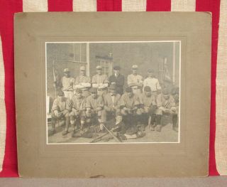 Vintage 1920s Antique All - Star Baseball Team Photograph 8x10 Photo Pennsylvania