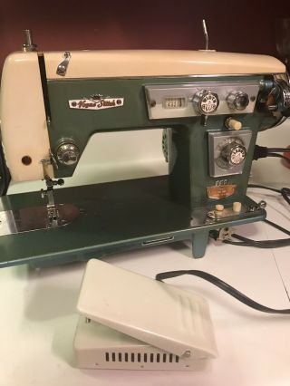 VTG 50 ' s Spiegel Vogue Stitch Zig - Zag Sewing Machine Colors 2