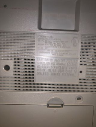 Panasonic RX - 5280 AM/FM/Stereo Cassette Player Radio 80 - s Boombox - Vintage 10