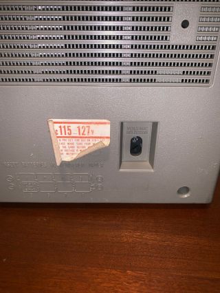 Panasonic RX - 5280 AM/FM/Stereo Cassette Player Radio 80 - s Boombox - Vintage 11
