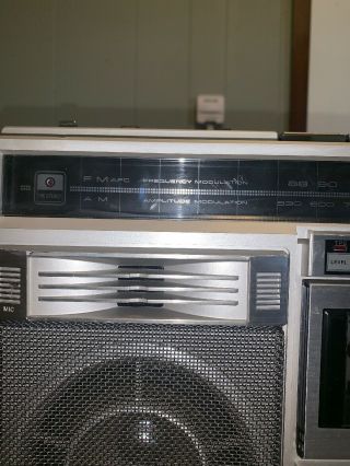 Panasonic RX - 5280 AM/FM/Stereo Cassette Player Radio 80 - s Boombox - Vintage 3