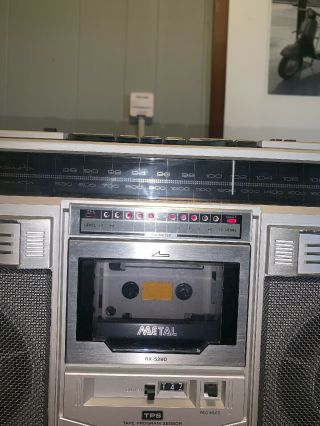 Panasonic RX - 5280 AM/FM/Stereo Cassette Player Radio 80 - s Boombox - Vintage 4