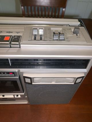 Panasonic RX - 5280 AM/FM/Stereo Cassette Player Radio 80 - s Boombox - Vintage 6