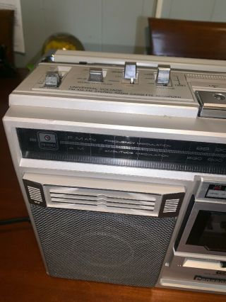 Panasonic RX - 5280 AM/FM/Stereo Cassette Player Radio 80 - s Boombox - Vintage 8