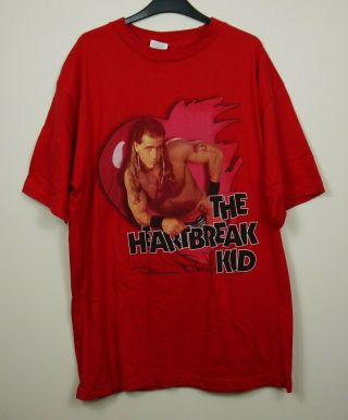 Wwf Shawn Michaels Hbk Vintage 1995 90s Wrestling T - Shirt Red Size Xl