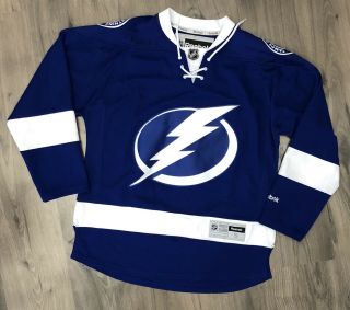 Vintage Reebok Tampa Bay Lightning Hockey Jersey Small Nhl