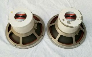 2 Vtg Electro Voice Speakers Model Sp12 Extended Range Whizzer Cone 12 " 16 Ohm