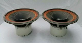 2 Vtg Electro Voice Speakers Model SP12 Extended Range Whizzer Cone 12 