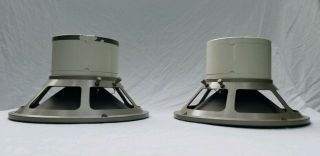 2 Vtg Electro Voice Speakers Model SP12 Extended Range Whizzer Cone 12 