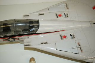 GI JOE COBRA VINTAGE 1983 SKYSTRIKER XP - 14F JET PLANE LOOSE,  ACE NO PARACHUTES 6