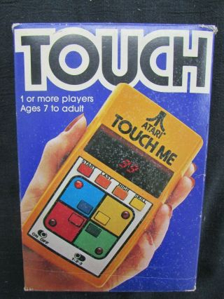 Vintage Touch Me By Atari 1978 Complete With Instructions