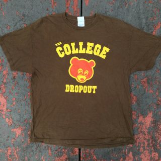 Kanye West College Dropout T Shirt Xxl Vintage Rap 90s Hip Hop T - Shirt Yeezy