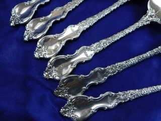 INTERNATIONAL DU BARRY STERLING SILVER SALAD FORK - 5