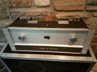 Crown Dc - 300a Stereo Lab Amplifier Power Amp - Vintage W Case.  300 Watts Rms