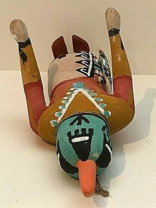 Vintage Katsina Kachina Native American Hopi Hand Carved Doll 6
