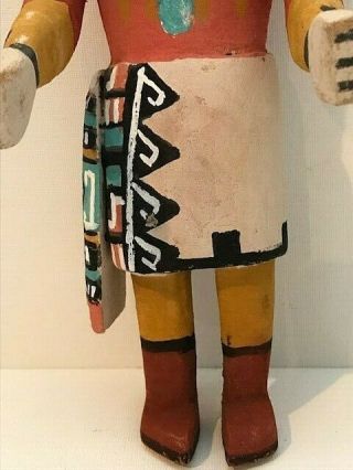 Vintage Katsina Kachina Native American Hopi Hand Carved Doll 8