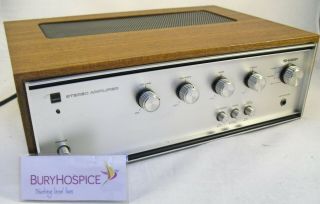 Vintage Sharp Sm - 510h Stereo Amplifier [hi Fi Separate] (wh_7321)