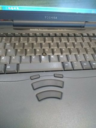 Vintage Toshiba Satellite 4600 Laptop,  Windows XP,  256 MB Ram,  great 4
