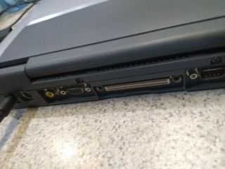 Vintage Toshiba Satellite 4600 Laptop,  Windows XP,  256 MB Ram,  great 8