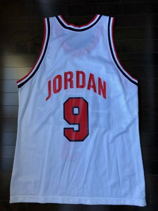 Michael Jordan jersey vintage champion dream team USA size 44 Olympics 5