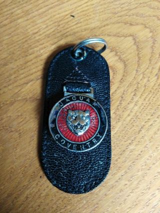 Cud Rare Jaguar Keyring Keyfob